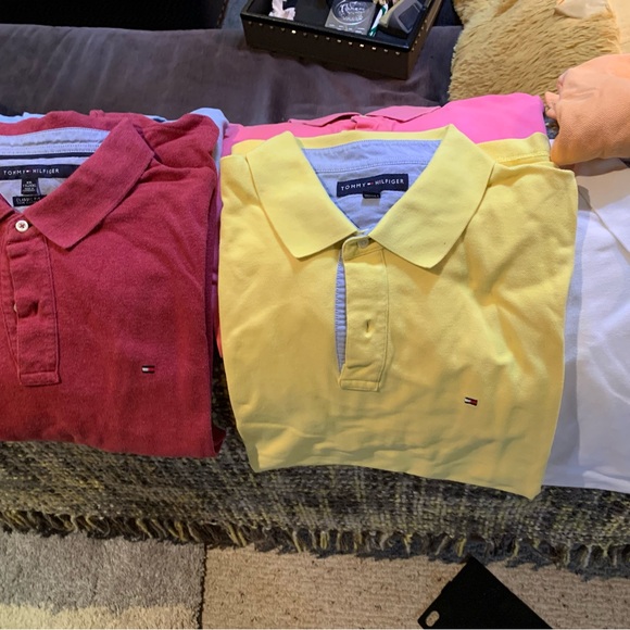 Tommy Hilfiger Bundle 11 Golf Shirts Size 2XL Tall - Picture 4 of 4
